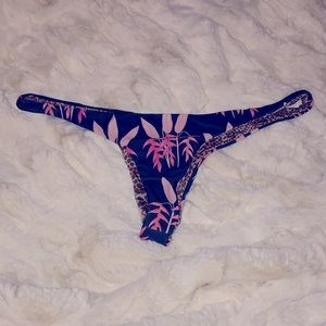 Acacia thong bikini bottoms